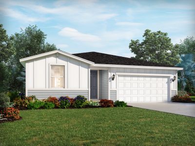 New construction Single-Family house 31 Sandy Ln, Palm Coast, FL 32137 plan Azalea - image