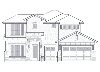 New construction Single-Family house 900 W Cimarron Hills Trl, Georgetown, TX 78628 null- photo 0