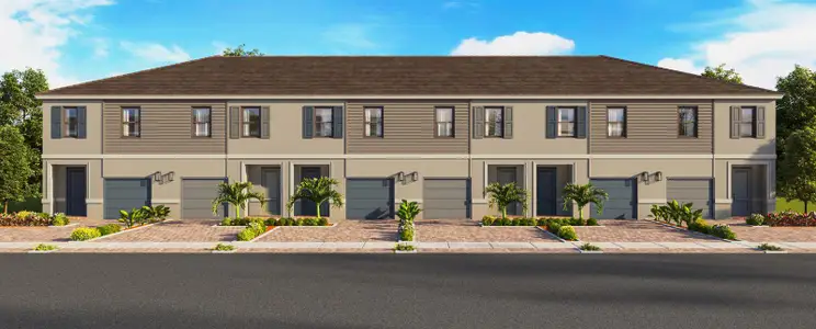 New construction Townhouse house 5301 Begonia Cir, Greenacres, FL 33463 - image