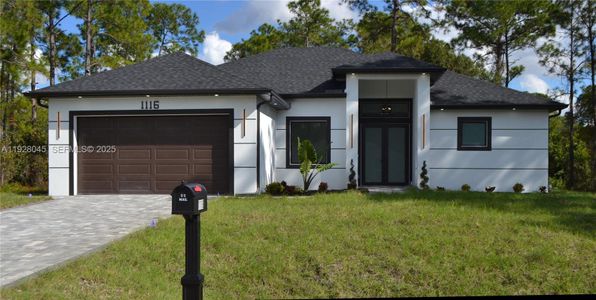 New construction Single-Family house 1116 Eight St, Lehigh Acres, FL 33972 - image
