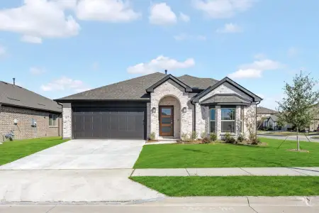 New construction Single-Family house 107 Wild Oak Gln, Lavon, TX 75166 plan Camellia - image