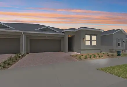 New construction Duplex house 3219 Nw 52Nd Avenue Rd, Ocala, FL 34482 plan Valletta Elevation A - image