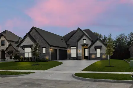 New construction Single-Family house 4430 Verbena St, Midlothian, TX 76065 plan Concept 2370 - image