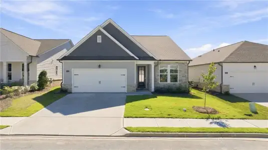New construction Single-Family house 1722 Juniper Berry Wy, Loganville, GA 30052 plan The Glenwood A - image