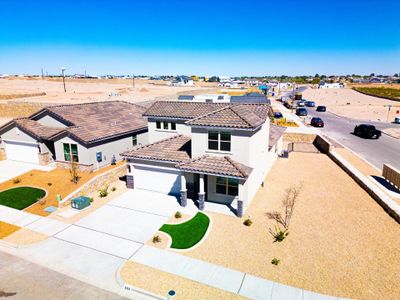 New construction Single-Family house 300 Emerald Air, Horizon City, TX 79928 plan Texas Olive - image