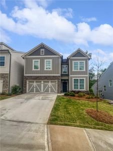 New construction Townhouse house 413 Lakeside Court, Canton, GA 30114 - photo 0