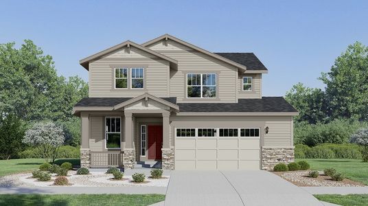 New construction Single-Family house 1814 Crested Lark St, Fort Collins, CO 80528 plan Pinnacle - image