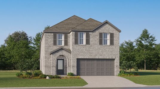 New construction Single-Family house 708 Rosa Bianca Wy, Huffman, TX 77336 plan Santo - image