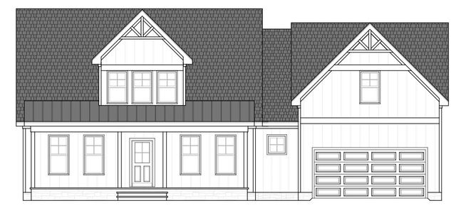 New construction Single-Family house 1128 Mudham Rd, Wendell, NC 27591 plan Cardinal - image