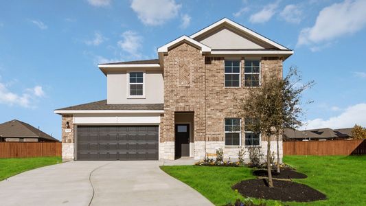 New construction Single-Family house 2313 Bronc Buster Wy, Leander, TX 78641 plan The Rosemont - image