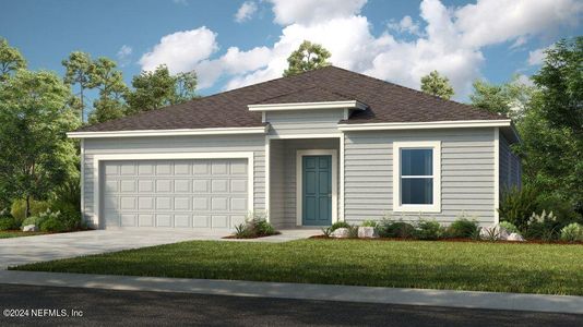 New construction Single-Family house 8537 Lilias Circle, Jacksonville, FL 32219 Oleander- photo 0