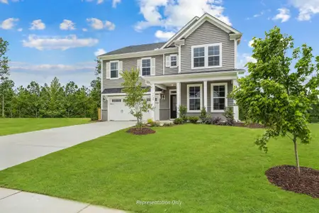 New construction Single-Family house 8820 Melvin Street, Willow Spring, NC 27592 Selma- photo 0