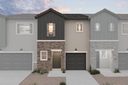 New construction Townhouse house 2839 West Eagle Talon Road, Phoenix, AZ 85085 - photo 0