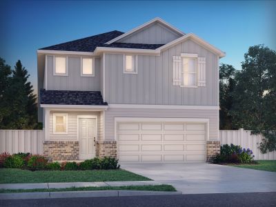 New construction Single-Family house 14198 Granger Pointe Ln, Conroe, TX 77302 plan The Gateway (390) - image