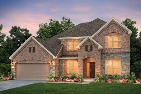 New construction Single-Family house 3849 Gabriels Horn Rd, Leander, TX 78641 Lawson- photo 0