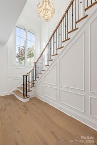 Entry Stair Molding detail