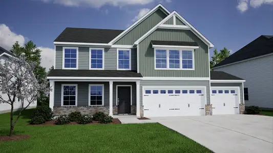 New construction Single-Family house 5869 Latigo Ct, Clemmons, NC 27012 plan Russell - image