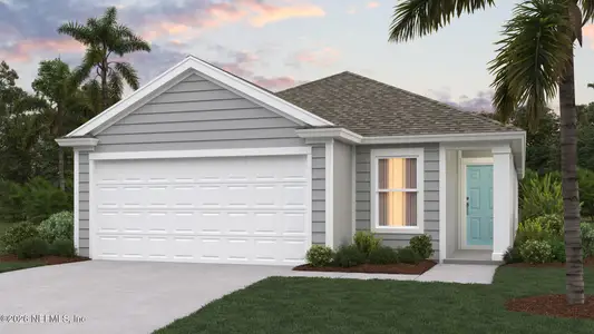 New construction Single-Family house 12197 Yew Tree Rd, Jacksonville, FL 32218 - image