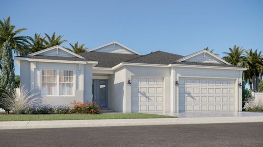 New construction Single-Family house 1144 Blessed Isles Dr Nw, Palm Bay, FL 32907 Summerville- photo 0