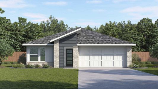 New construction Single-Family house 10120 Curb Strap Dr, Austin, TX 78724 plan The Harris - image