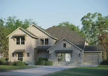New construction Single-Family house 2578 County Road 245, Florence, TX 76527 plan Kennedy II 5242 - image