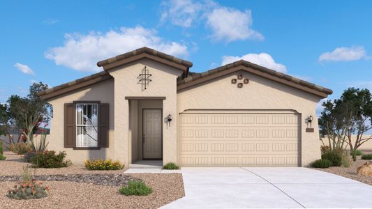 New construction Single-Family house 7210 E Cottonmouth Dr, San Tan Valley, AZ 85143 plan Camellia - image
