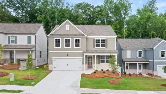 New construction Single-Family house 3875 Jailette Road SW, Atlanta, GA 30349 plan Hanover - image