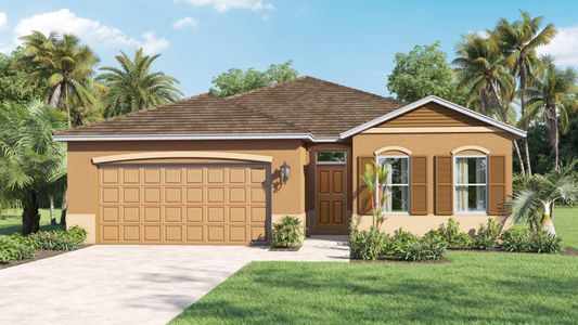 New construction Single-Family house 9958 Sw Triton Way, Port Saint Lucie, FL 34987 Delray- photo 0