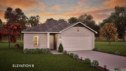 New construction Single-Family house 7016 Sycamore Holw, San Antonio, TX 78252 plan Sabine - image