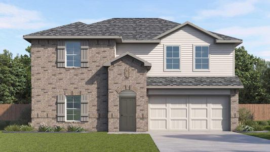 New construction Single-Family house 20401 Tuberville Ln, Manor, TX 78653 plan The Perry - image