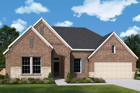 New construction Single-Family house 16211 Summer Aster Trl, Hockley, TX 77447 plan The Ridgegate - image