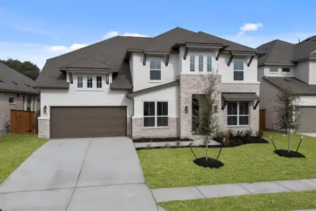 New construction Single-Family house 1729 Sauterne Dr, Leander, TX 78641 plan Motley - image