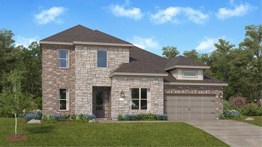 New construction Single-Family house 4650 Sleepy Retreat Court, Fulshear, TX 77441 Pikes- photo 0