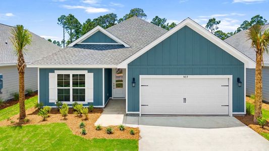 New construction Single-Family house 885 Crystal Bayou Blvd, Panama City Beach, FL 32407 plan Lily - image