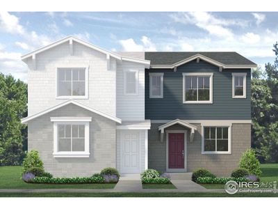 New construction Duplex house 292 Shoveler Wy, Johnstown, CO 80534 Congaree- photo 0