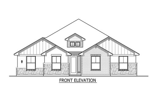 New construction Single-Family house 109 Booted Eagle Claw Cv, Cedar Creek, TX 78612 plan Fairfield - image