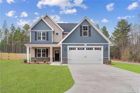 New construction Single-Family house 2154 Montrose Rd, Raeford, NC 28376 plan Dogwood II - image