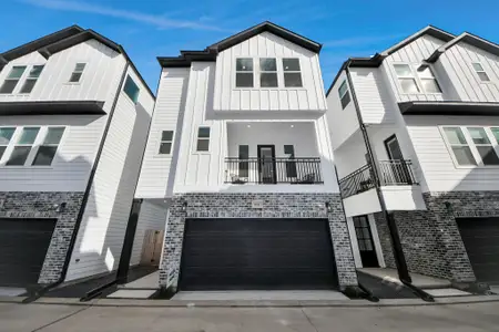 New construction Single-Family house 717 Marcella St, Unit E, Houston, TX 77091 - image