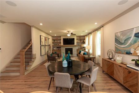 New construction Single-Family house 3550 Ashfield Point Ave, Unit 75, Duluth, GA 30096 The Wesley- photo 11 11