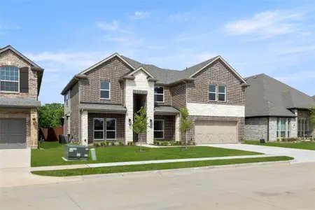 New construction Single-Family house 1328 Cash St, Burleson, TX 76028 plan Coventry 2F - image