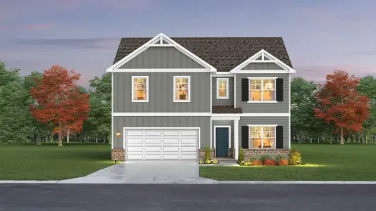 New construction Single-Family house 2144 Creekland View Blvd, Nashville, TN 37207 plan The Cove - image