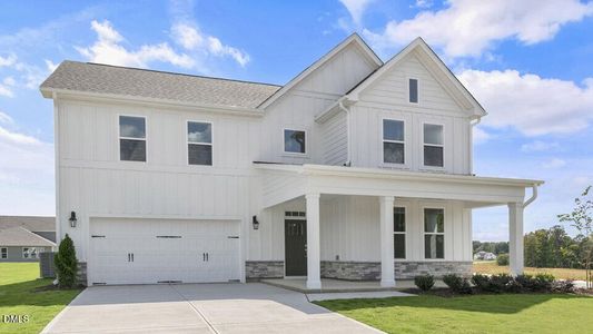 New construction Single-Family house 57 Greenwillow Dr, Fuquay Varina, NC 27526 plan HARTWELL - TRADITION PLUS - image