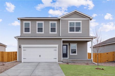 New construction Single-Family house 2201 Christina St, Fort Lupton, CO 80621 plan Yale II - image