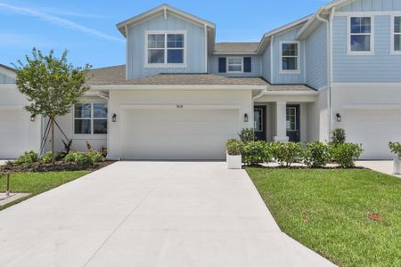 New construction Townhouse house 9332 Gulf Haven Dr, Parrish, FL 34221 - photo 0