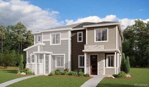 New construction Duplex house 4598 S Versailles St, Unit B, Aurora, CO 80016 null- photo 0