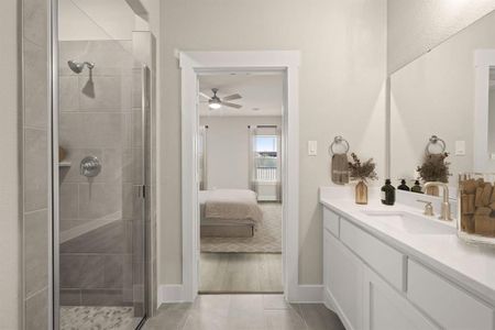 New construction Single-Family house 5900 Carmona Trl, Fort Worth, TX 76123 plan Messina - image 9