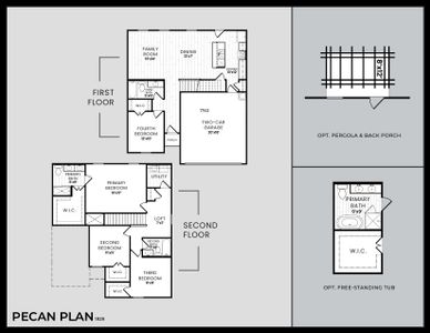 New construction Single-Family house 2001 Ridgecrest Ln, Sherman, TX 75092 plan Pecan - image