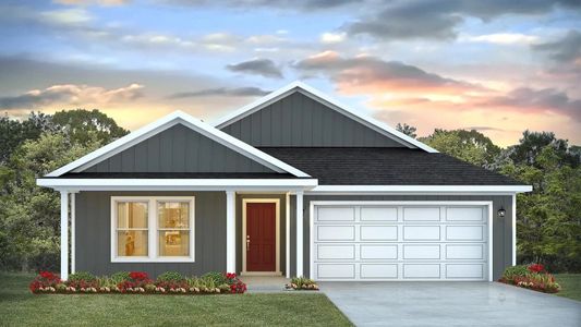 New construction Single-Family house 77 Argonne Dr, Crawfordville, FL 32327 plan Lakeside - image