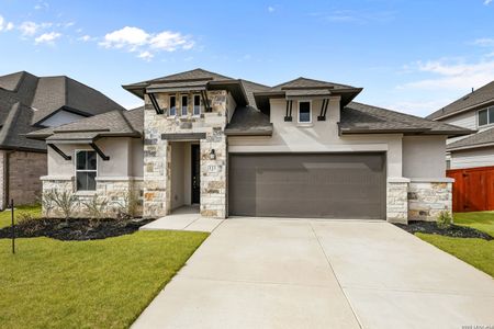 New construction Single-Family house 133 Heidi Hl, Castroville, TX 78009 plan Denison - image