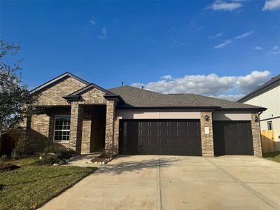 New construction Single-Family house 3033 Waxwing Drive, Brookshire, TX 77423 - photo 0